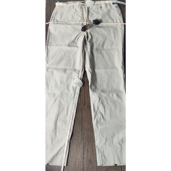 Robell Modell Rose 09 Gray Pants Solid Grey Light Pull-on Normal 40R US 10 - Picture 5 of 5
